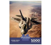 Jigsaw Puzzles 1000 Piece for Teenagers Fighter Jet Adult Puzzles Relaxing Games Pattern Assembly Birthday Present, Gifts, 52x38cm/1000pcs