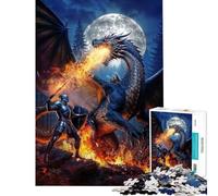 Jigsaw Puzzles 1000 Piece for Teenagers Flames of Destiny Puzzles for Adults Hands-on Game Difficult Challenge Challenging To Complete (Size 38x52cm)
