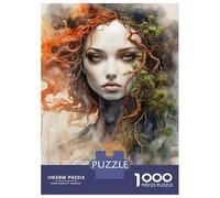 Jigsaw Puzzles 1000 Piece for Teenagers Forest Fire Nymph Adult Puzzles Relax Games Pattern Assembly Great Gift for Gaming 70x50cm/1000pcs