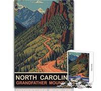 Jigsaw Puzzles 1000 Piece for Teenagers Grandfather Mountain SD Educational Game Analysis And Logic Anti-Stress Toys Size 50x75cm