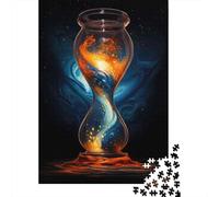 Jigsaw Puzzles 1000 Piece for Teenagers Hourglass with Fire And Water Teenager Puzzles Hands-on Game Improve Memory Gifts for Friends And Family 52x38cm/1000pcs
