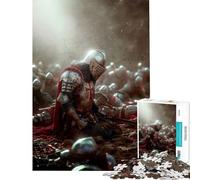 Jigsaw Puzzles 1000 Piece for Teenagers Kneeling for The Fallen Fun at Home Activities, For Family Fun Impossible Game for 14+ Puzzle Game Offered (38x52cm)