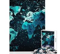 Jigsaw Puzzles 1000 Piece for Teenagers Maps Fantasy Practical Game for The Whole Family DIY Toys Every Piece Is Unique - (52X38cm)