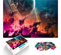 Jigsaw Puzzles 1000 Piece for teenagers Motivation ManiaC Pädagogisches Familienspiel Wunschliste mit dem Weihnachtsmann52x38cm