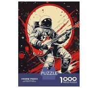 Jigsaw Puzzles 1000 Piece for Teenagers Music Astronaut Teenager Puzzles Hands-on Game Wall Decoration Challenging To Complete 52x38cm/1000pcs