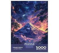 Jigsaw Puzzles 1000 Piece for Teenagers Mystic Mountain Glow Teenager Puzzles Hands-on Game Wall Decoration Challenging To Complete 38x26cm/1000pcs
