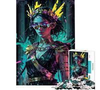 Jigsaw Puzzles 1000 Piece for Teenagers Nemesis︰ Luminous Justice Jigsaw for Adults Hands-on Game Analysis And Logic Great Gifts for Gaming (Size 38x52cm)