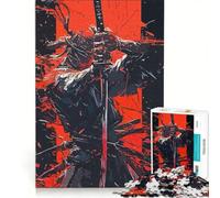 Jigsaw Puzzles 1000 Piece for Teenagers Ninja War Paint Educational Games Precision Cutting Great Gift for Gaming 50x75cm