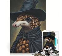 Jigsaw Puzzles 1000 Piece for Teenagers Pangolin Plague Doctor, Impossible Game, Parent-child Interaction, Christmas Birthday Gifts 38x52cm