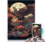 Jigsaw Puzzles 1000 Piece for teenagers Phoenix Help the brain exercise addictive toys to cultivate patience for Home Decoration 26x38cm