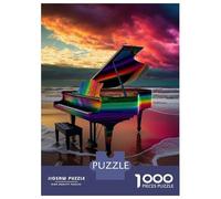 Jigsaw Puzzles 1000 Piece for Teenagers Piano Colorful Jigsaw Puzzle Relaxing Games Wall Decoration Gifts for Friends And Family 70x50cm/1000pcs