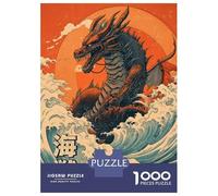 Jigsaw Puzzles 1000 Piece for Teenagers Pop Culture Leviathan Jigsaw Puzzle Relaxing Games Wall Decoration Gifts for Friends And Family 52x38cm/1000pcs