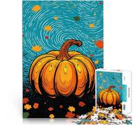 Jigsaw Puzzles 1000 Piece for teenagers Pumpkin art Help the brain exercise addictive toys to cultivate patience 38x52cm Artwork Gift for Age 14 Years Up