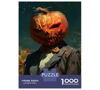 Jigsaw Puzzles 1000 Piece for Teenagers Pumpkin Head Man Puzzles for Adults Fun Games Analysis And Logic Educational Challenge 38x26cm/1000pcs