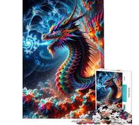 Jigsaw Puzzles 1000 Piece for Teenagers Quantum Inferno Jigsaw Puzzle Brain Teaser Game Difficult Challenge Challenging To Complete (Size 38x52cm)