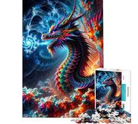 Jigsaw Puzzles 1000 Piece for Teenagers Quantum Inferno Jigsaw Puzzle Brain Teaser Game Difficult Challenge Challenging To Complete (Size 50x75cm)