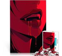 Jigsaw Puzzles 1000 Piece for teenagers Sexy Vampire Anime Girl Stressabbau denn eignet sich ideal als Geschenk für die ganze Familie75x50cm
