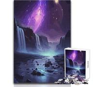 Jigsaw Puzzles 1000 Piece for Teenagers Space Fantasy Landscape Beautiful Design Game Improve Memory Birthday Gift Size 50x75cm