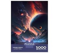 Jigsaw Puzzles 1000 Piece for Teenagers Space Fantasy Realms Adult Puzzles Relaxing Games Pattern Assembly Birthday Present, Gifts, 38x26cm/1000pcs