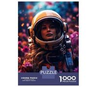 Jigsaw Puzzles 1000 Piece for Teenagers Space Floral Adventure Jigsaw Puzzle Fun Games Perfect Decoration Gifts for Friends And Family 38x26cm/1000pcs