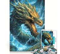 Jigsaw Puzzles 1000 Piece for Teenagers The Dragons Song Toy Wall Decor Birthday Present Suitable for Desktop Decoration 38x26cm
