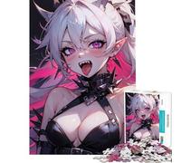 Jigsaw Puzzles 1000 Piece for Teenagers The Mad Vampire Selene Difficult And Challenge Home Decoration Relaxing Games for And 14 Years And over (38X52cm)