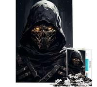 Jigsaw Puzzles 1000 Piece for Teenagers The Reaper Assassin Fun at Home Activities, Birthday Present Impossible Game for 14+ Puzzle Game Offered (50x75cm)