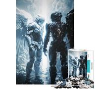 Jigsaw Puzzles 1000 Piece for Teenagers The Two Sides Brain Teaser Game Learning Educational Toys Great Gifts for Games Home Art Decor (Size 38x26cm)