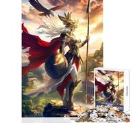 Jigsaw Puzzles 1000 Piece for Teenagers The War Goddess Educational Toy Gifts for Women Men Educational Game Challenging To Complete Size 38x26cm