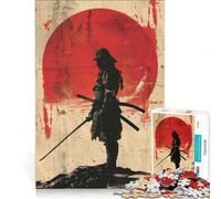 Jigsaw Puzzles 1000 Piece for Teenagers Traditional Samurai Armor Fun Games Fun at Home Activities Beautiful Design Game 38x26cm