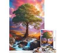 Jigsaw Puzzles 1000 Piece for Teenagers Tree Of Life Home Decoration Toys Birthday Gift Impossible Game Artists' Collection, Fine Arts Size 50x75cm