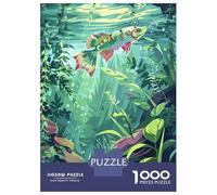 Jigsaw Puzzles 1000 Piece for Teenagers Tropical Fish in Lush Waters Teenager Puzzles Hands-on Game Wall Decoration Challenging To Complete 38x26cm/1000pcs