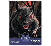 Jigsaw Puzzles 1000 Piece for Teenagers Vampire Gothic Squirrel Puzzles for Adults Fun Games Analysis And Logic Educational Challenge 38x26cm/1000pcs