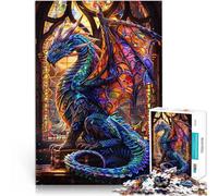 Jigsaw Puzzles 1000 Piece for teenagers Vibrant celestial dragon Spielspielzeug Geburtstagsgeschenk, Geschenke, Wandkunst52x38cm