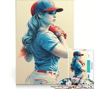 Jigsaw Puzzles 1000 Piece for Teenagers We Love Baseball Fun Games Challenging To Complete Deal As Gifts for The Whole Family 50x75cm