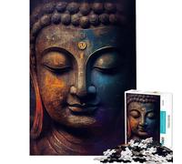 Jigsaw Puzzles 1000 Piece for Teenagers Zen Buddha Jigsaw for Adults Hands-on Game Analysis And Logic Great Gifts for Gaming (Size 38x26cm)