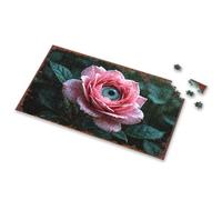 Jigsaw Puzzles 1000 Pieces A Rose With An Eye: The Stunning Intersection Of Botany And Anato Picture Puzzle 300 Piece Puzzle Puzzle Board(500PCS)