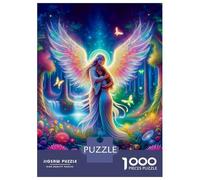 Jigsaw Puzzles 1000 Pieces Angel Hug Puzzles for Adults Relaxing Games Difficult Challenge Fun at Home Activities, 70x50cm/1000pcs