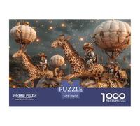 Jigsaw Puzzles 1000 Pieces - Animal World Puzzles for Adults -Artistic Wildlife Impossible Hard Difficult Challenging Puzzles for Home Decor Birthday Party Gifts Toy (70x50cm/1000pcs)