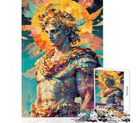 Jigsaw Puzzles 1000 Pieces Apollo Ascendant︰ Winged Divinity Educational Game Difficult Hard Toy Wall Decor Improving Love between Couples (50x75cm)
