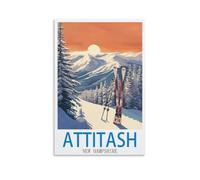 Jigsaw Puzzles 1000 Pieces Attitash New Hampshire Recycled Paper Jigsaw Puzzle 1000 Pieces - Fun and Challenging Family Game Great Gift Idea 70x50cm