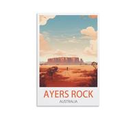 Jigsaw Puzzles 1000 Pieces Ayers Rock Australia Puzzle 1000 Pieces Wood Puzzle Adult Children'S Educational Toy Family Decompression Game 52x38cm