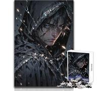 Jigsaw Puzzles 1000 Pieces Azure Mage︰ Battle Scarred Relaxing Solo Quiet Time Superior Accurate Cutting Play Toy Size 38x52cm