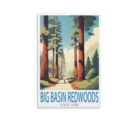 Jigsaw Puzzles 1000 Pieces Big Basin Redwoods State Park Jigsaw Puzzles Celebrate Christmas Puzzle Gift for Family and Friend 70x50cm