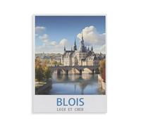 Jigsaw Puzzles 1000 Pieces，Blois (Loir-et-Cher, France)，Jigsaw Toy Family Game Wall Decor for Adults Teens（50x70cm）-GQ55