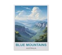 Jigsaw Puzzles 1000 Pieces,Blue Mountains Australia,Paper Children Games Educational Toys(38x26cm)-A5