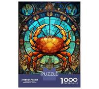 Jigsaw Puzzles 1000 Pieces Cancer Puzzles for Adults Relaxing Games Difficult Challenge Fun at Home Activities, 38x26cm/1000pcs