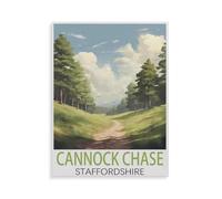 Jigsaw Puzzles 1000 Pieces，Cannock Chase Staffordshire，Paper Children Games Educational Toys（50x70cm）-GZ82