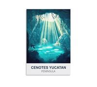 Jigsaw Puzzles 1000 Pieces Cenotes Yucatan Peninsulas Classic puzzle 3D puzzle diy kit paper toys unique gift residential culture 70x50cm