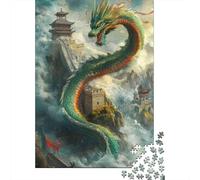 Jigsaw Puzzles 1000 Pieces Chinese Dragon Myth Jigsaw 70x50cm/1000pcs Toy for Adults And Kids Challenging Creative Family Game DIY Cardboard